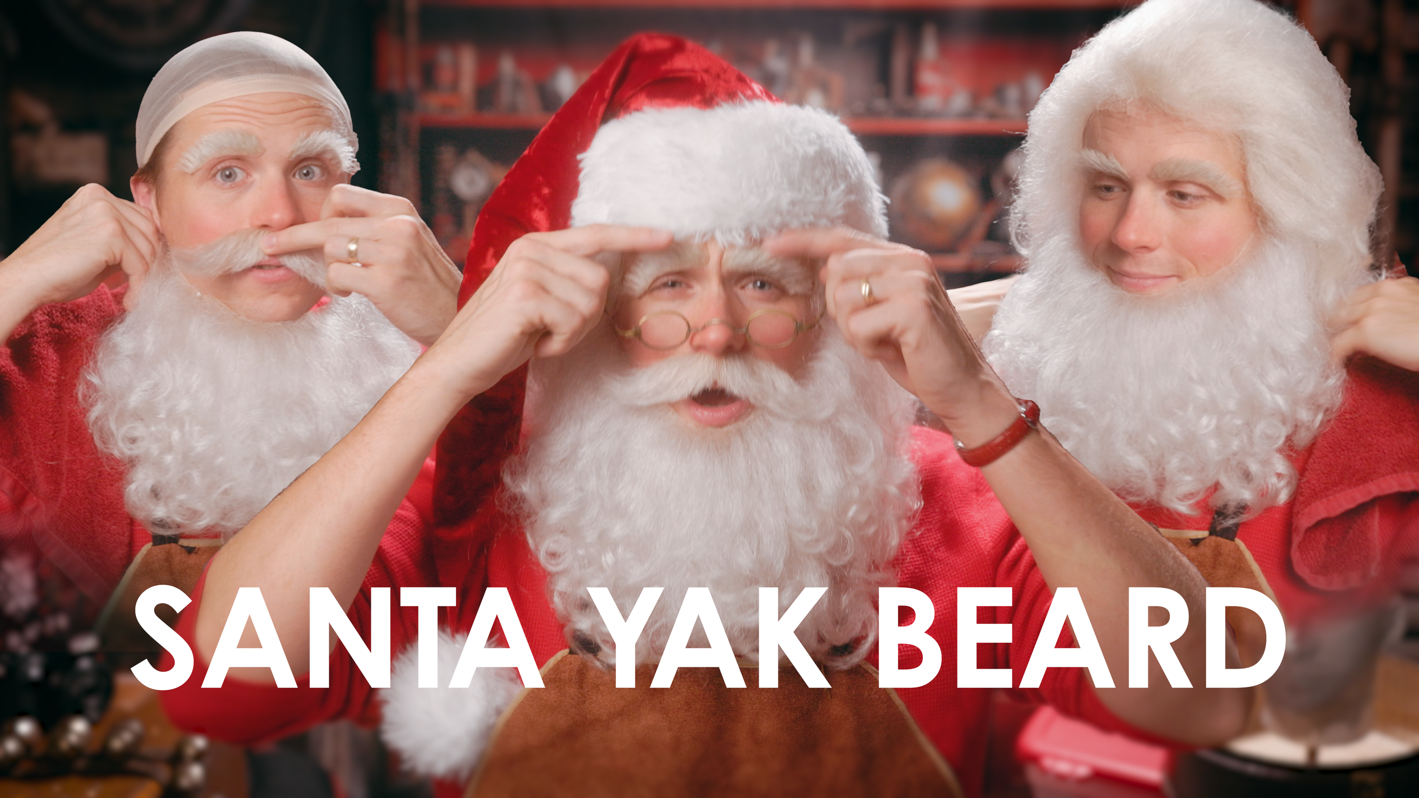 S3E5 Putting on a ZM Santa Beard